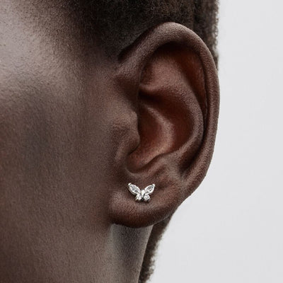 Butterfly Pandora Stud Earrings