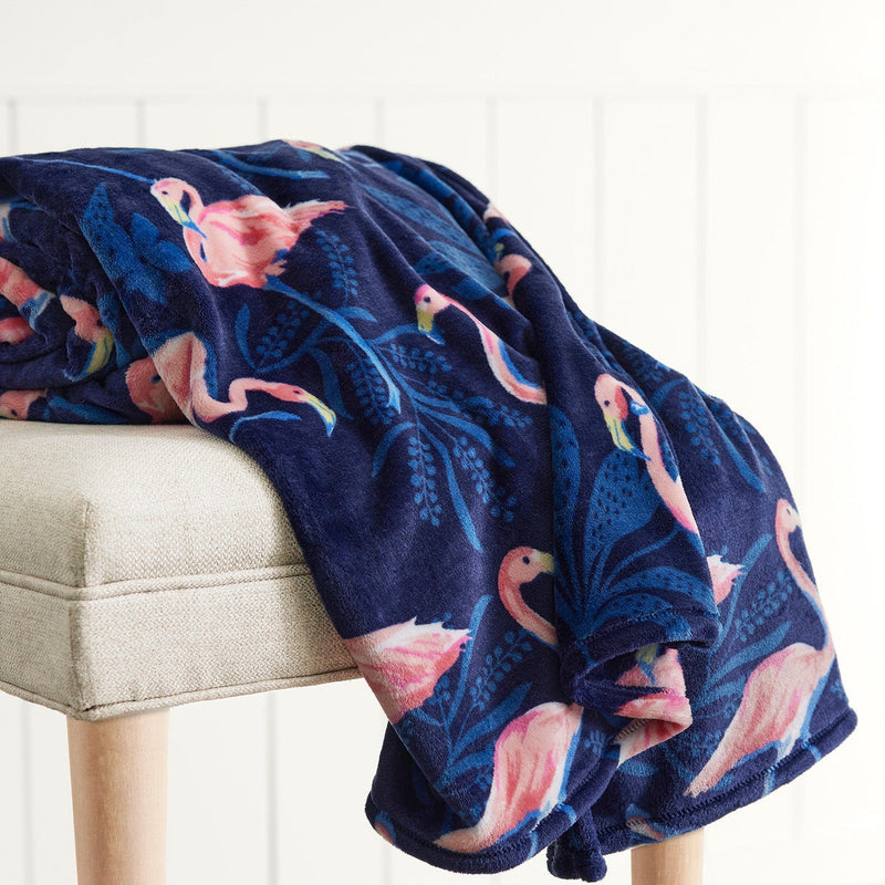 Vera Bradley Plush Throw Blanket in Fleece
