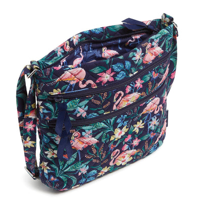 Vera Bradley Triple Zip Hipster in Recycled Cotton