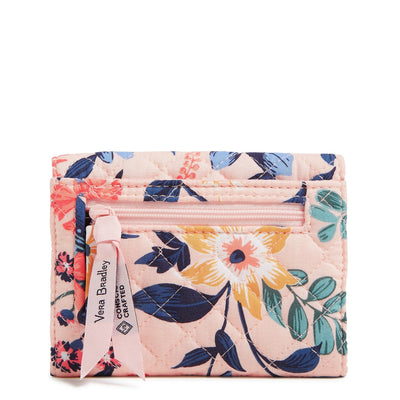 Vera Bradley RFID Riley Compact Wallet in Recycled Cotton