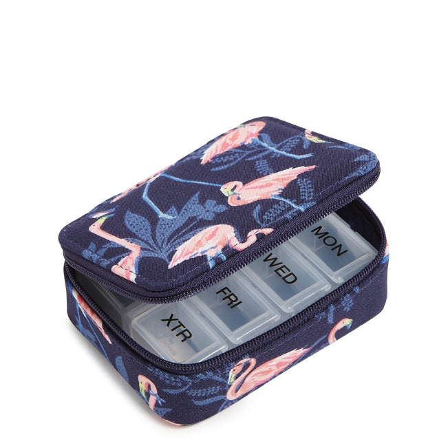 Vera Bradley Travel Pill Case in Recycled Cotton