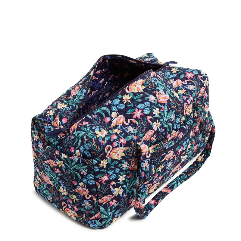 Vera Bradley Large Travel Duffel in Recycled Cotton