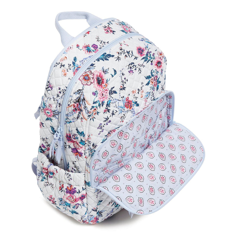 Vera Bradley Campus Backpack in Recycled Cotton