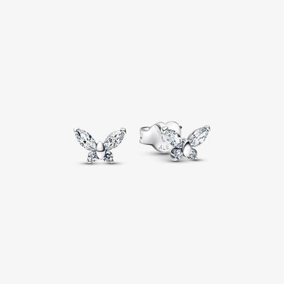 Butterfly Pandora Stud Earrings