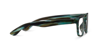 Peepers Eyeglass Kent in Teal Horn