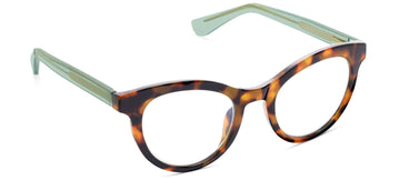 Peepers Eyeglass Tribeca in Tortoise Green