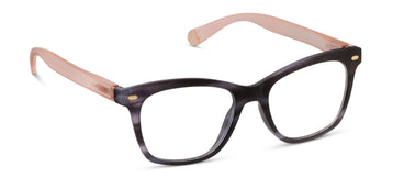 Peepers Eyeglass Sinclair in Charcoal Horn