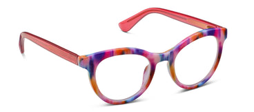 Peepers Eyeglass Tribeca in Ikat Red