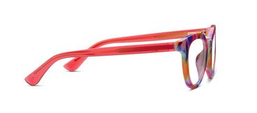 Peepers Eyeglass Tribeca in Ikat Red