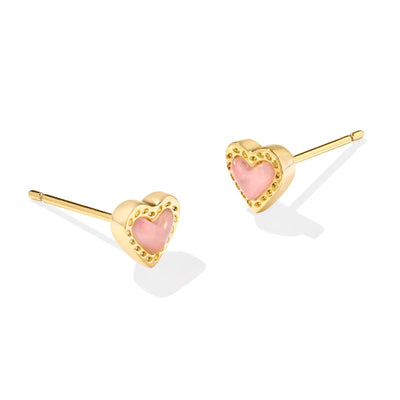 Mini Ari Heart Stud Kendra Scott Earrings