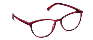 Peepers Eyeglass Bengal in Magenta Horn