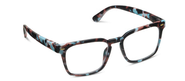 Peepers Eyeglass Jude in Light Blue Botanico