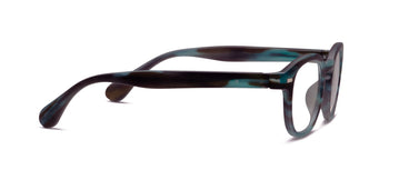 Peepers Eyeglass Headliner in Teal Horn