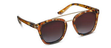 Peepers Sunglass Palm Beach in Caramel Quartz