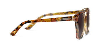 Peepers Sunglass Palm Beach in Caramel Quartz