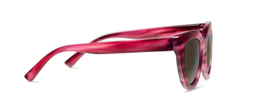 Peepers Sunglass Capri in Magenta Horn