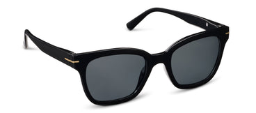 Peepers Sunglasses Sandy In Black & Olive