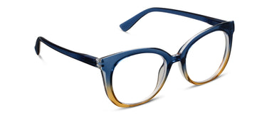 Peepers Fiona Eyeglasses in Blue Amber