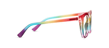 Peepers Fiona Eyeglasses in Rainbow Ombre