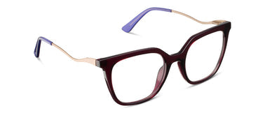 Peepers Josephine Eyeglasses in Dark Cherry