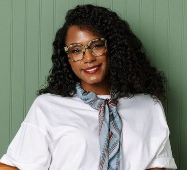 Peepers Piper Eyeglasses in Yellow Chai