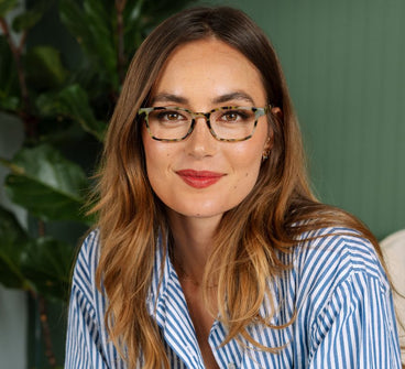 Peepers Jo Eyeglasses in Yellow Chai