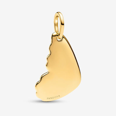 Gold Butterfly Wing Pandora Charm