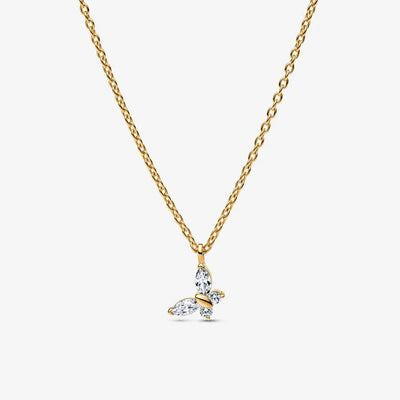 Butterfly Gold Pandora Necklace