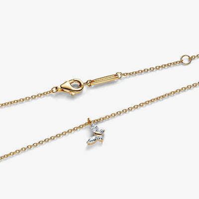 Butterfly Gold Pandora Necklace