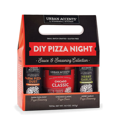 Stonewall Kitchen DIY Pizza Night Sauce & Seasoning Collection