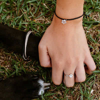 Paw Print Pura Vida Ring