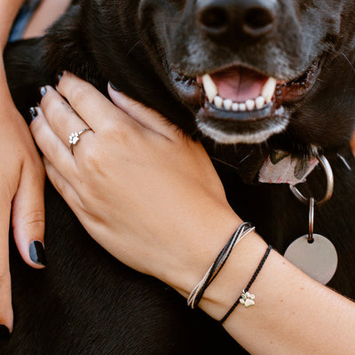 Paw Print Pura Vida Ring