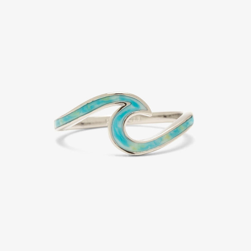 Tie Dye Wave Pura Vida Ring