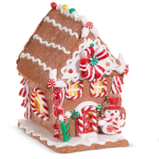 Light-Up Gingerbread House