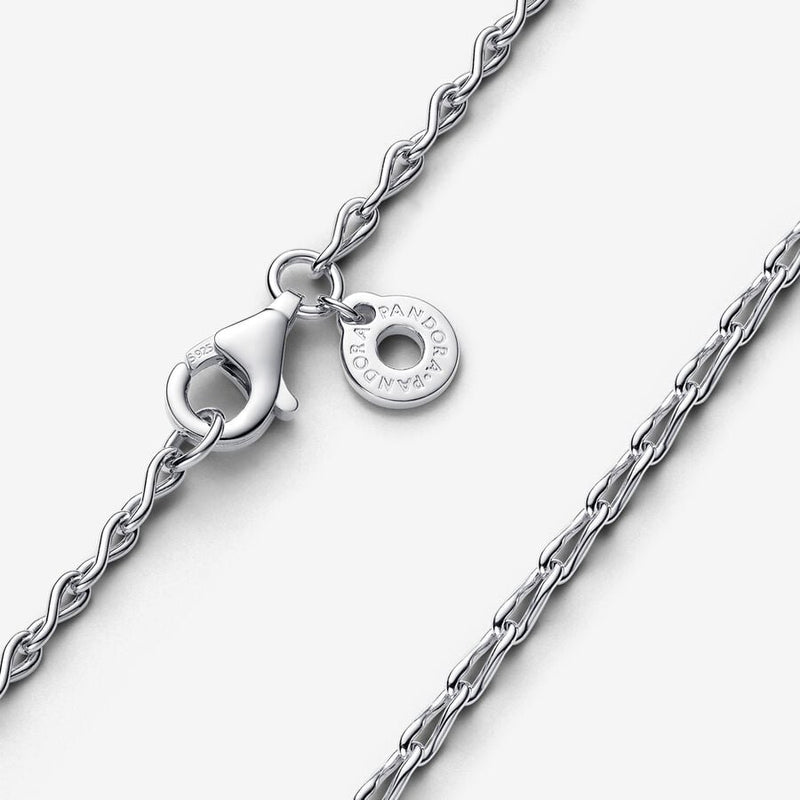 Sterling Silver Infinity Chain Pandora Necklace