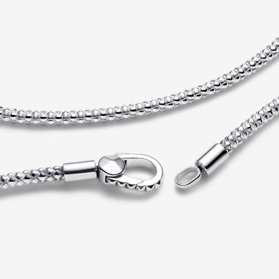 Studded Clasp and Chain Pandora Necklace