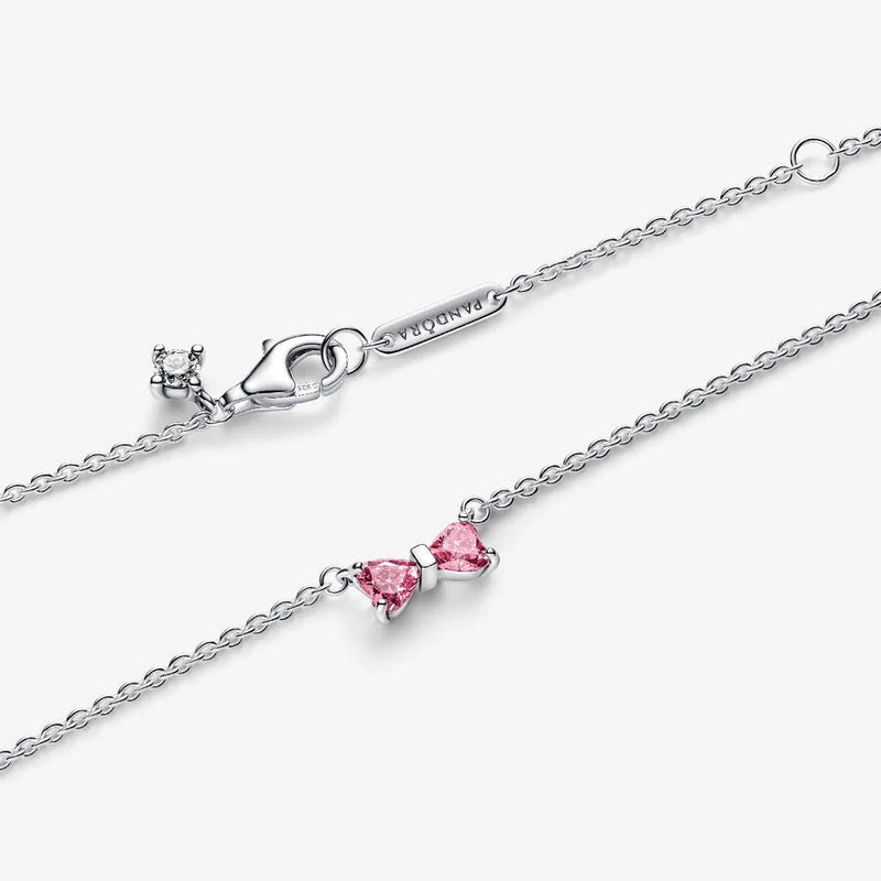 Bow Pendant Pandora Necklace