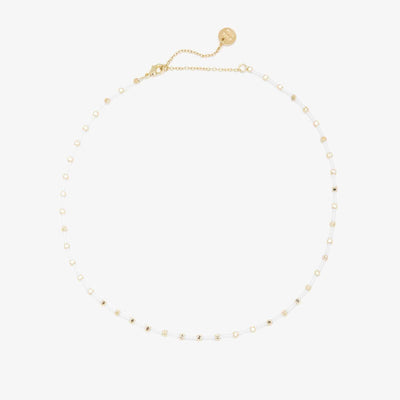 Tube Bead Gold Choker Pura Vida Necklace