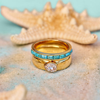 High Tide Pura Vida Ring Set