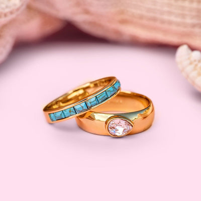 High Tide Pura Vida Ring Set