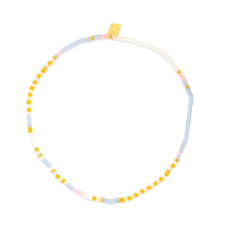 Sunset Stretch Seed Bead Pura Vida Anklets