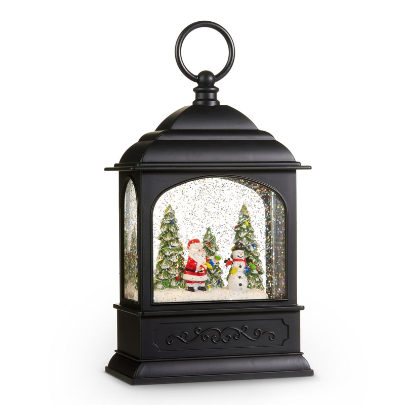 Santa & Snowman Musical Water Lantern