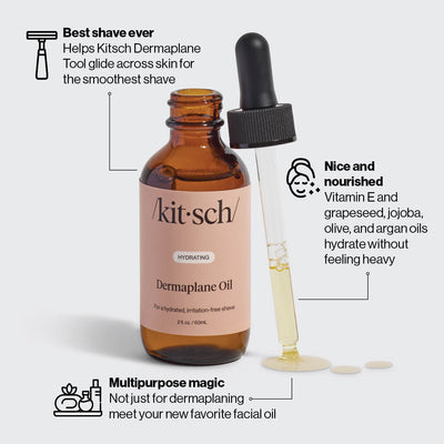 Dermaplane Oil By Kitsch