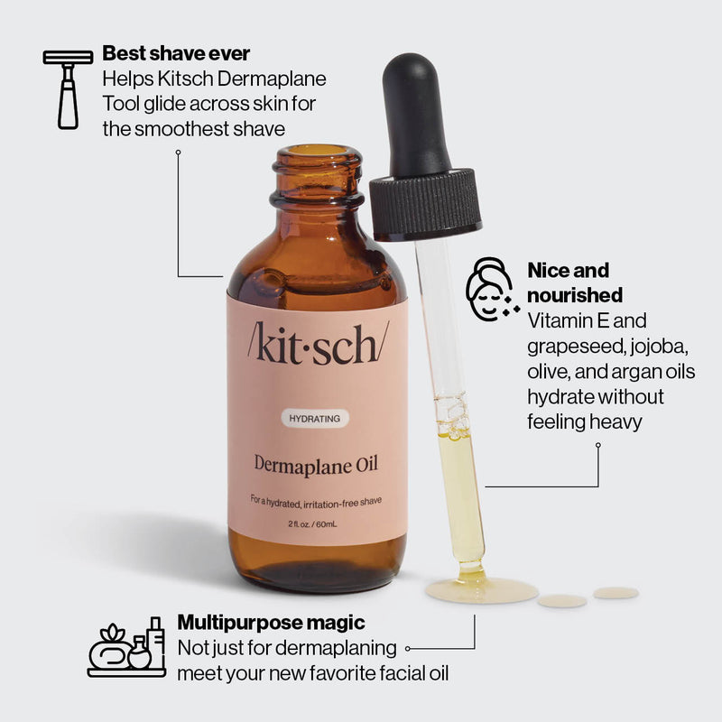 Dermaplane Oil By Kitsch