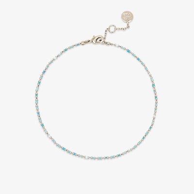 Dainty Enamel Chain Pura Vida Anklets