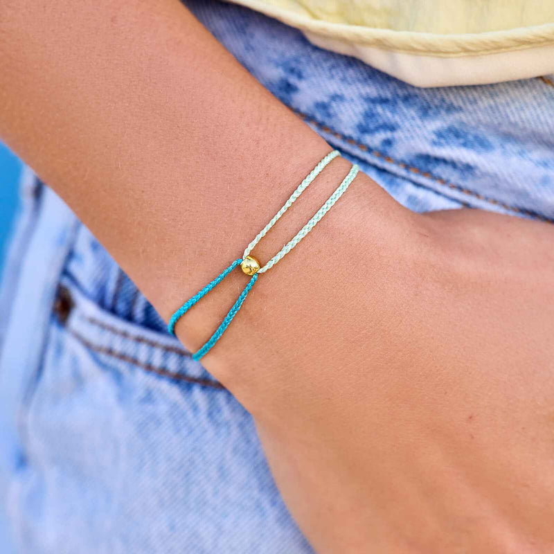 Two-Tone Dainty Pura Vida Bracelet