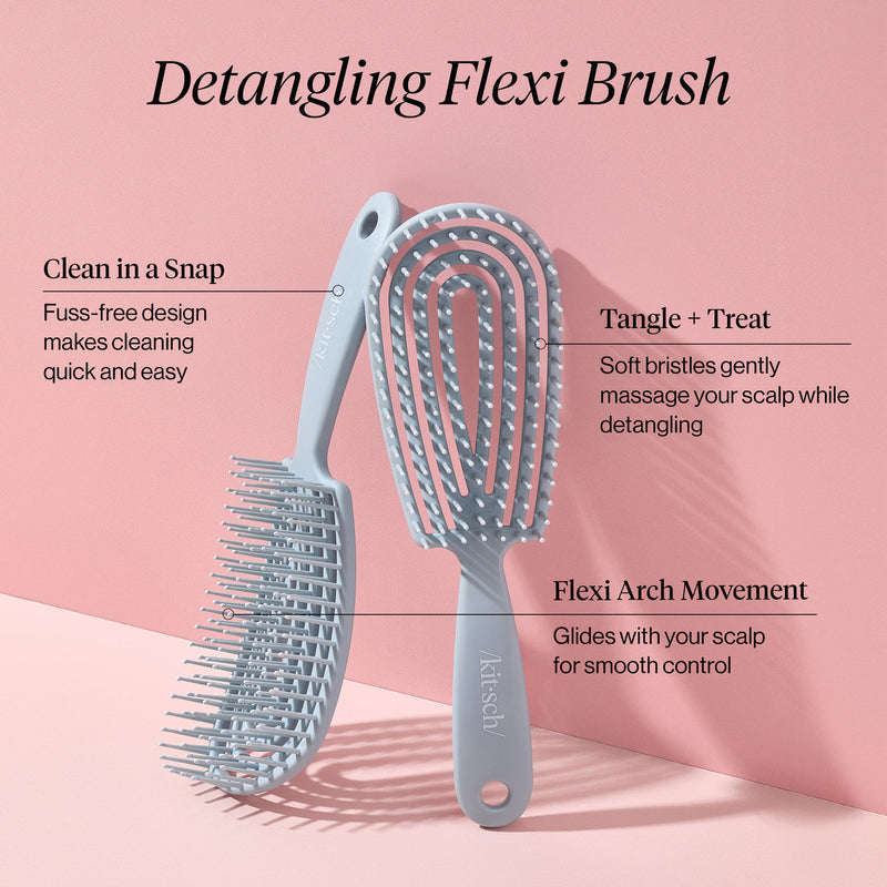 Detangling Flexi Brushes by Kitsch