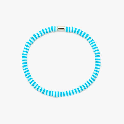 Seascape Vinyl Disc Stretch Pura Vida Bracelets