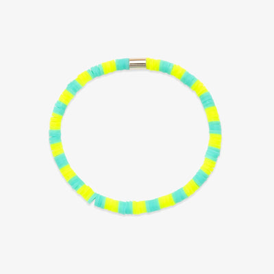 Seascape Vinyl Disc Stretch Pura Vida Bracelets