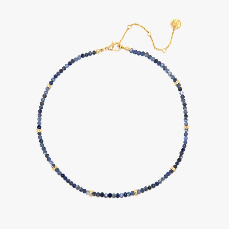 Surfrider Sea Stone Bead Pura Vida Necklace